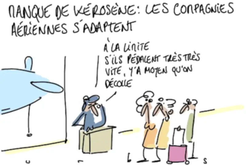 Compagnies aériennes face au manque de kérosène : adaptation