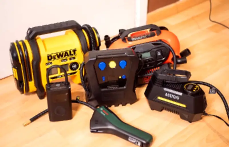 Comparatif des 3 meilleurs compresseurs portatifs : Xiaomi, Bosch et Black+Decker