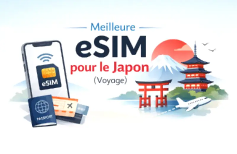 Comparatif des meilleures eSIM pour voyager au Japon : prix, data et conseils
