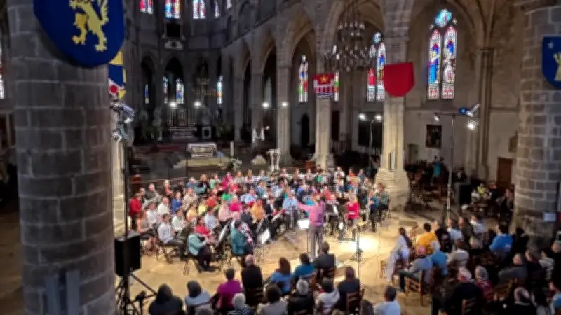 Concert du Chœur de clarinettes de Garonne à Bazas le 3 mai