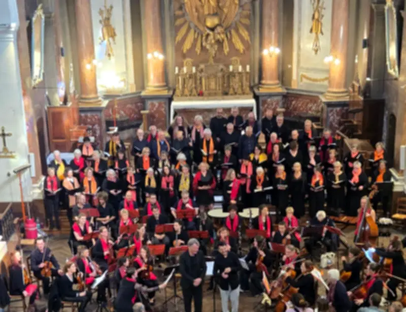 Concert exceptionnel pour la restauration de l'église Saint-Pierre avec 80 musiciens