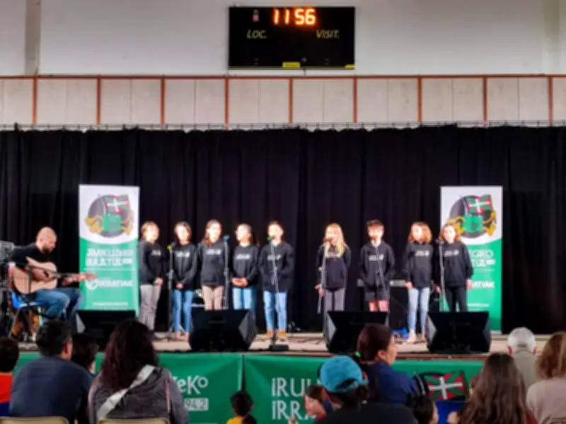 Concours de chants pour enfants à Armendarits le 3 mai