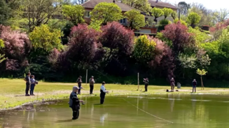 Concours de pêche à Camarès : 140 truites capturées et une prise record de 2,650 kg