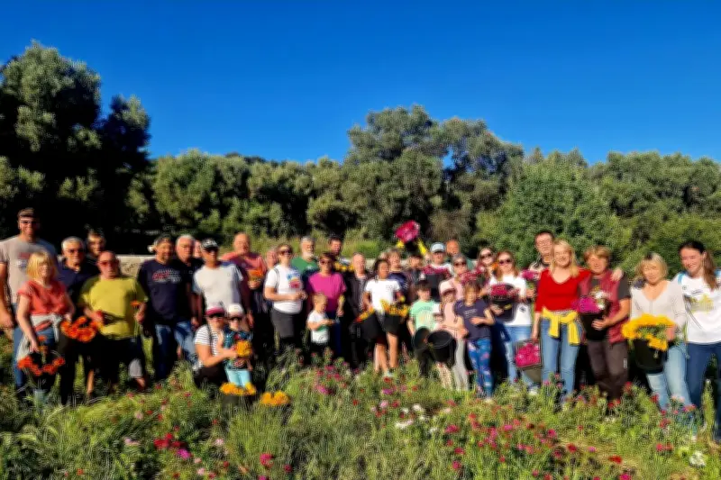 Corso fleuri à Ollioules : des milliers de fleurs cueillies à la main par les bénévoles