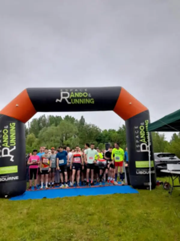 Courir à Izon mobilise des centaines pour les Boucles d'Anglade dans la nature
