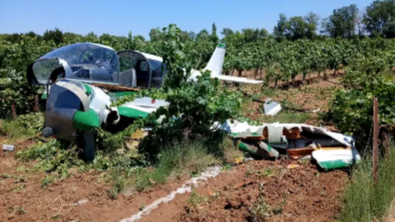 Crash d'avion à Bessan : enquête sur l'accident sans victime