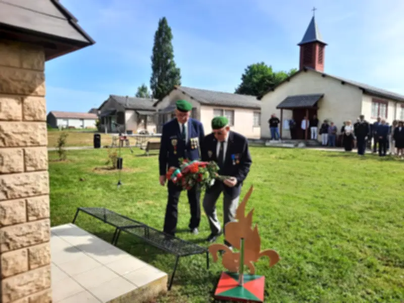 Cérémonie du 163e anniversaire du combat de Camerone au Cafi