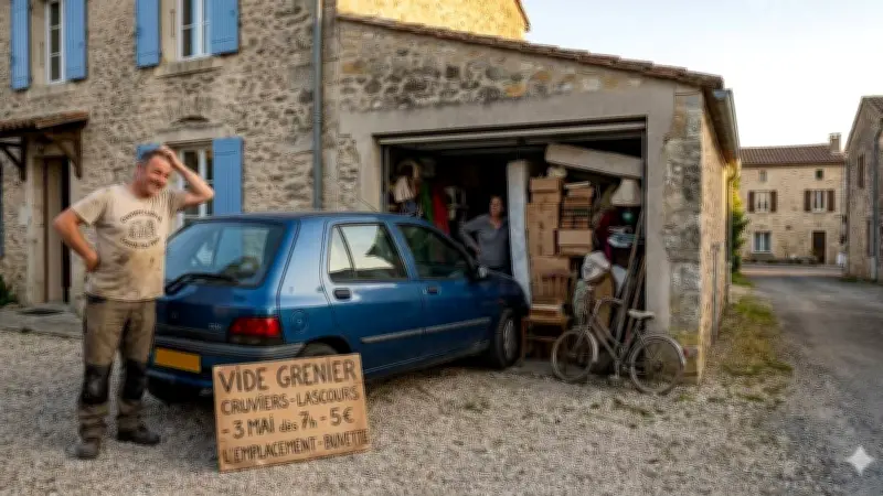Cruviers-Lascours : vide-greniers du Comité des fêtes le 3 mai
