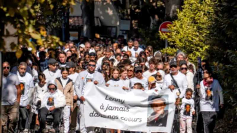 « C’était un enfant lumineux » : hommage poignant à Lenny, 12 ans, mort sous un bloc de béton à Saze