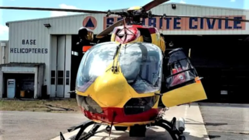 Cycliste gravement blessé après choc frontal avec une voiture à Lunas