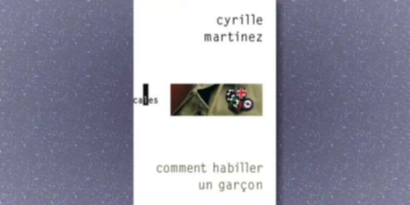 Cyrille Martinez : un roman qui joue avec les codes vestimentaires et littéraires
