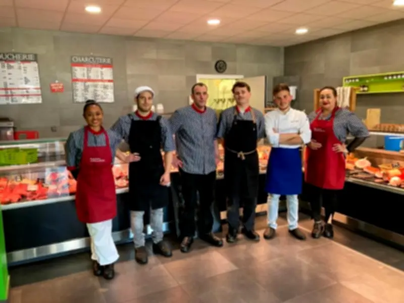 Damien Lesbegueries reprend la boucherie-charcuterie de Soustons avec sa compagne Amandine