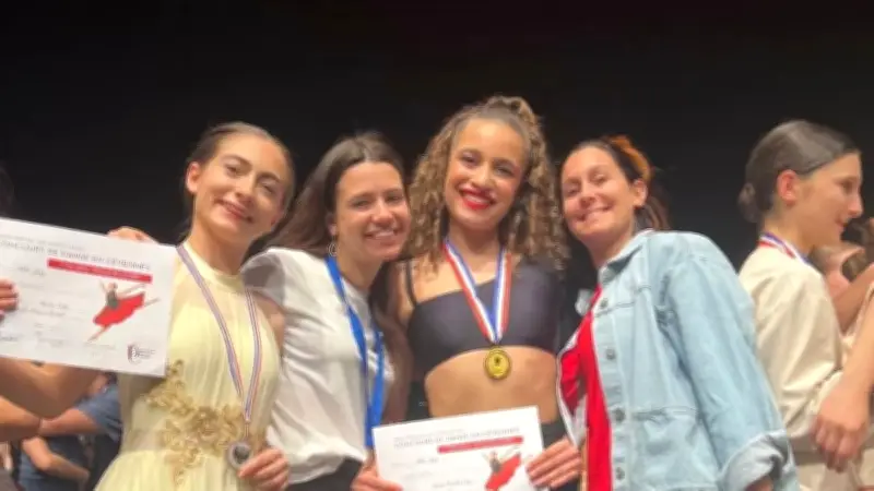 Danse Attitud : or et argent pour Emy et Célia aux concours