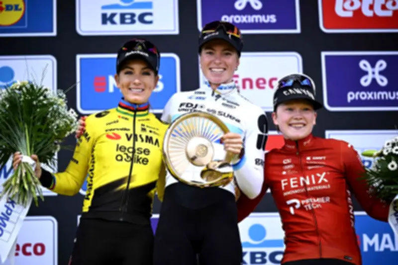 Demi Vollering remporte son premier Tour des Flandres, devançant Ferrand-Prévot