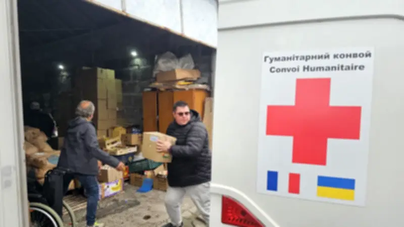 Depuis le Gard, Benjamin Panis multiplie les convois humanitaires pour l'Ukraine