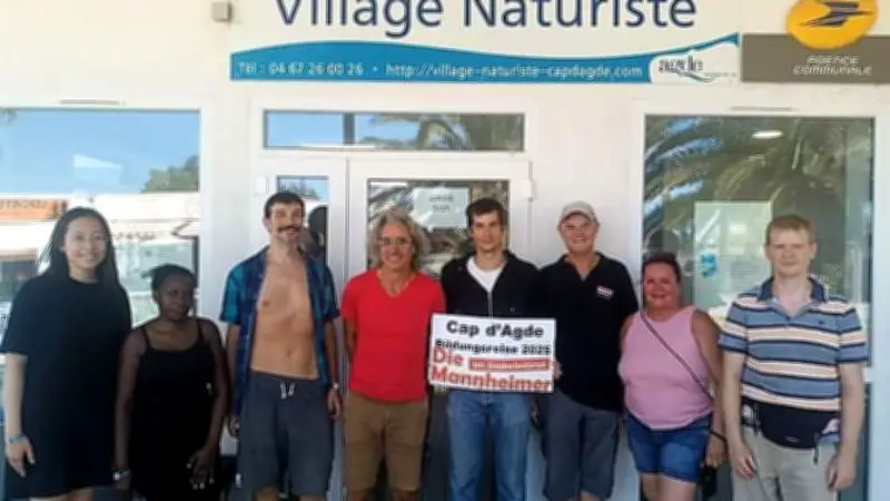 Des élus allemands en voyage éducatif au village naturiste du Cap d'Agde