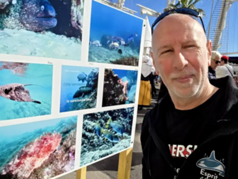 Didier Fioramonti présente son livre sur la réserve marine de Cerbère à Marmande