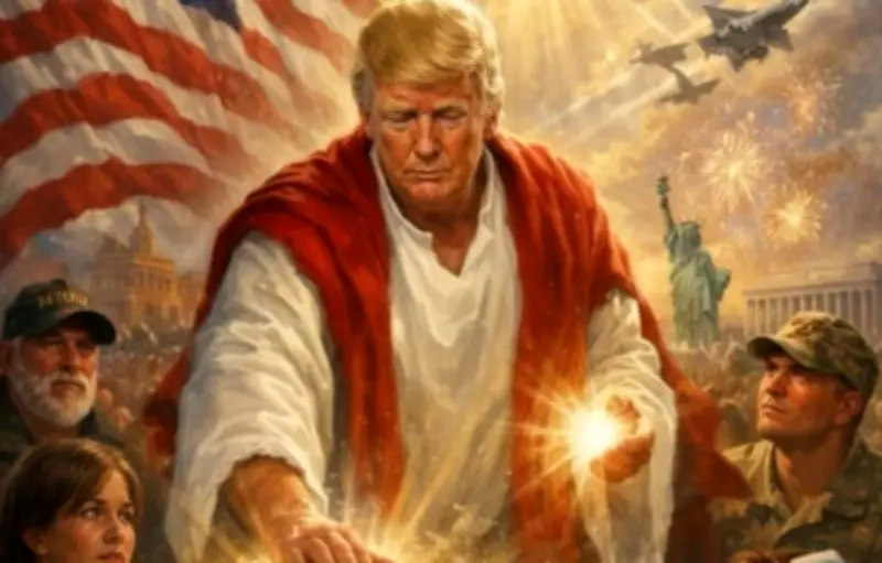 Donald Trump déclenche une polémique religieuse avec une image IA christique