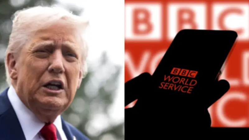 Donald Trump réclame jusqu'à 5 milliards de dollars à la BBC