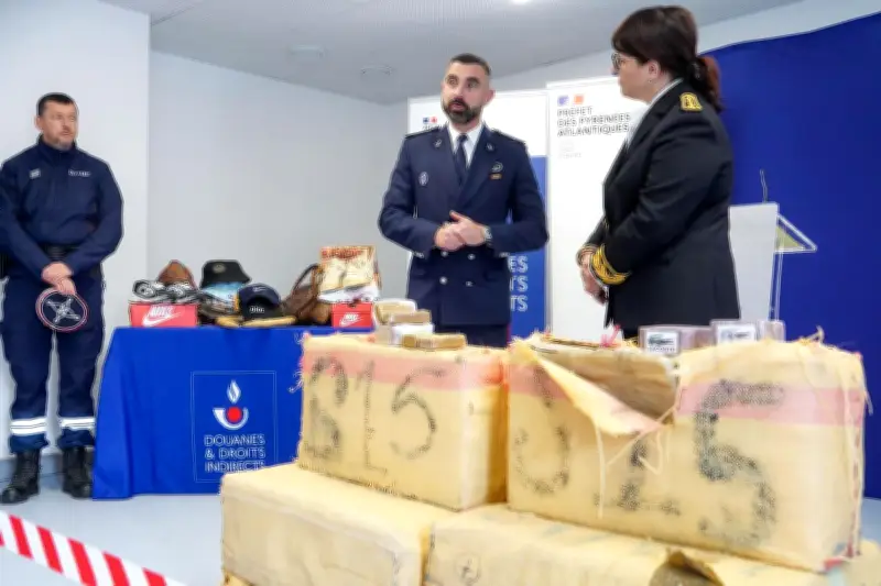 Douanes de Bayonne : un bilan record de saisies de drogue en 2025 à la frontière franco-espagnole