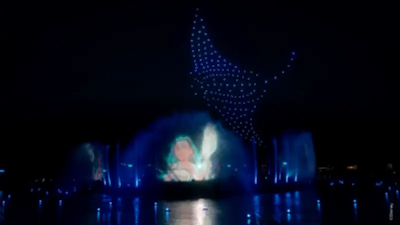 Dronisos de Bègles lance un spectacle de drones unique à Disneyland Paris