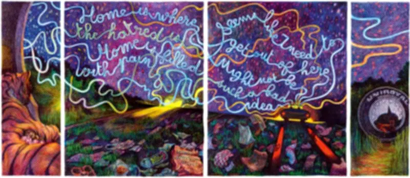 Détroit-Roma : Delen Usdin et Boni explorent le déclin urbain en bande dessinée