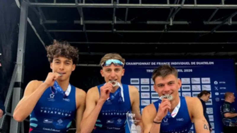 Duathlon : les juniors de Montpellier Triathlon vice-champions de France à Troyes