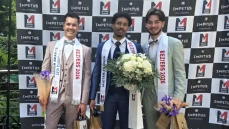 Dylan élu mister Béziers au Polygone, cap sur Mister France Méditerranée
