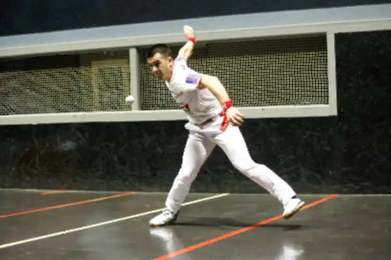 Ekhi Ziarrusta et Inhar Ugarte en finale du championnat fédéral Elite pro à Bayonne