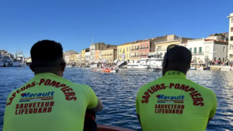 Escale à Sète 2026 : 25 interventions légères pour les 180 pompiers mobilisés
