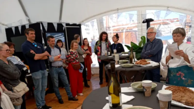 Escale à Sète 2026 : les chefs innovent avec une tartinade algue-huître