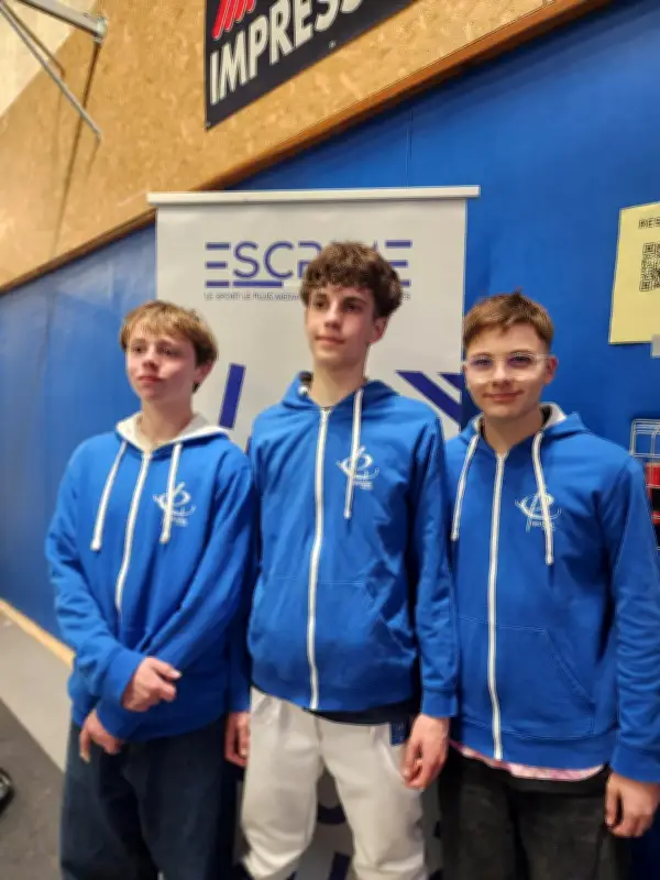 Escrime : Trois jeunes du Pays foyen brillent aux demi-finales nationales à Livry-Gargan