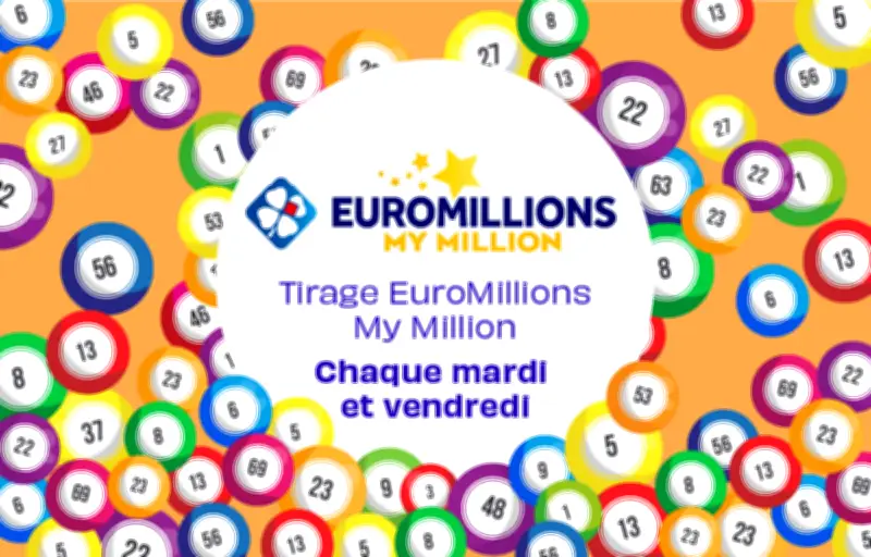 EuroMillions : 105 millions d'euros à gagner ce vendredi avec la FDJ