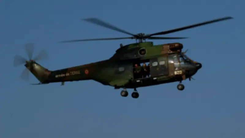 Exercice aérien, vannerie et passation de commandement en Lozère