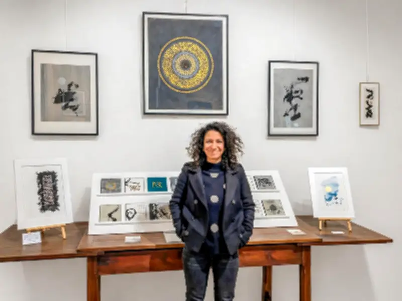 Exposition Harmonie des possibles : calligraphie et céramique à Carsac-Aillac