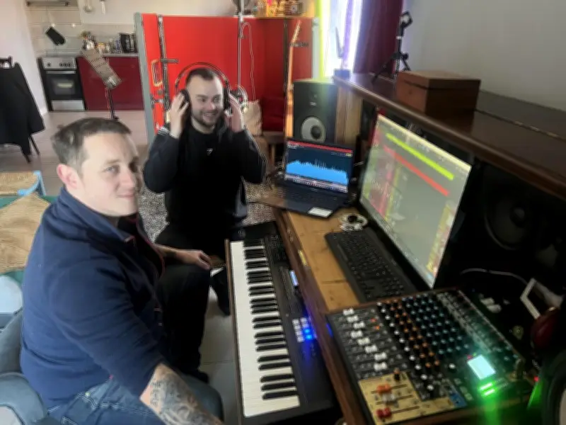 Fabien Lysiak ouvre un studio d'enregistrement audio-vidéo à Pays-de-Belvès