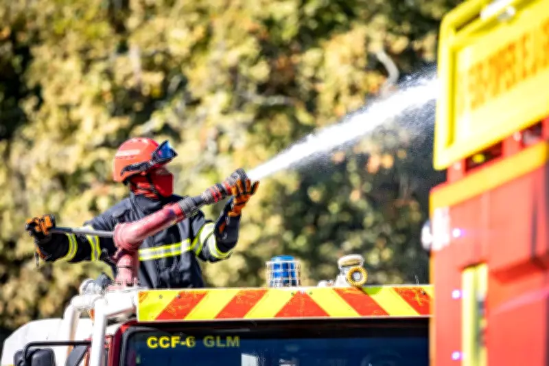 Feu de forêt en Lozère : 110 hectares ravagés, 152 pompiers mobilisés