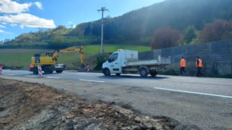Fin des travaux de sécurisation sur la RD 809 en Aveyron, réouverture imminente