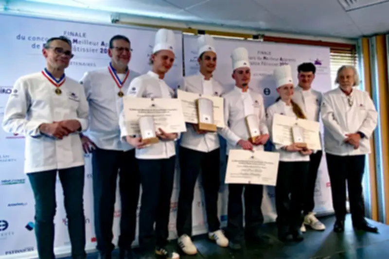 Finale du Meilleur Apprenti Pâtissier à Arcachon : Enzo Chantre sacré