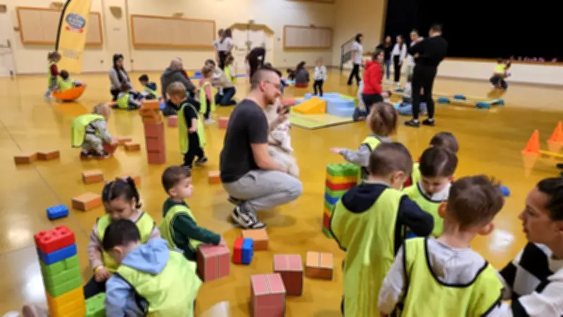 Florensac : Les tout-petits explorent l'équilibre lors d'une semaine dédiée à la petite enfance