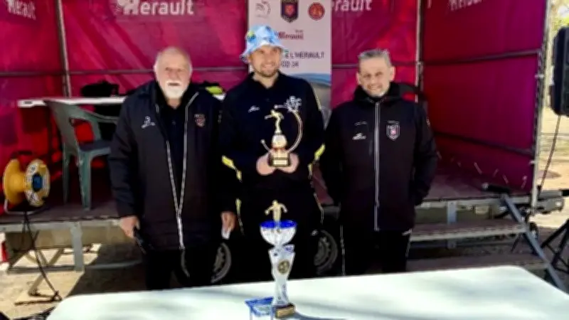 Florian Redon sacré champion de l'Hérault de pétanque tête-à-tête 2026