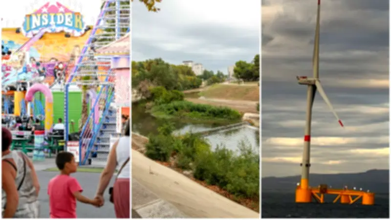 Frayeur au Luna Park, viols à Montpellier, éolienne flottante : l'actu région