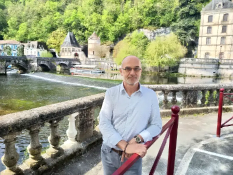 Frédéric Vilhès, le nouveau maire de Brantôme-en-Périgord qui a fait basculer la ville à gauche