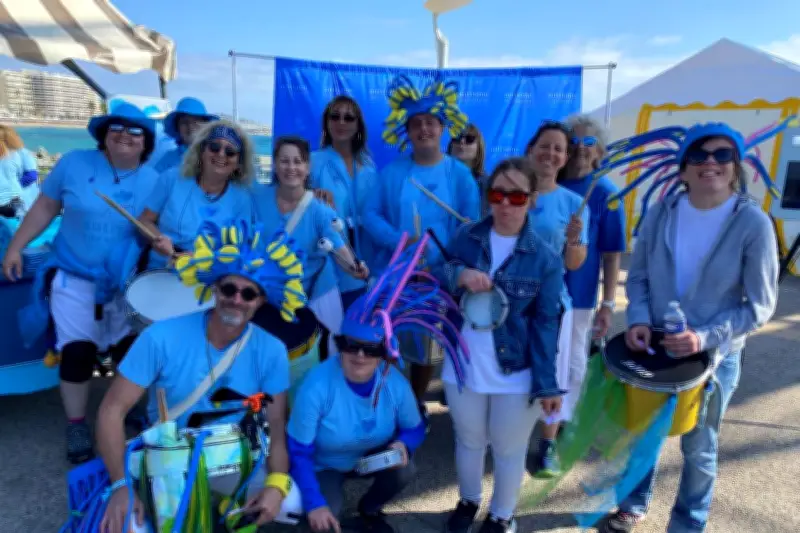 Fréjus et Saint-Raphaël s'illuminent en bleu pour la 3e édition de la marche solidaire pour l'autisme