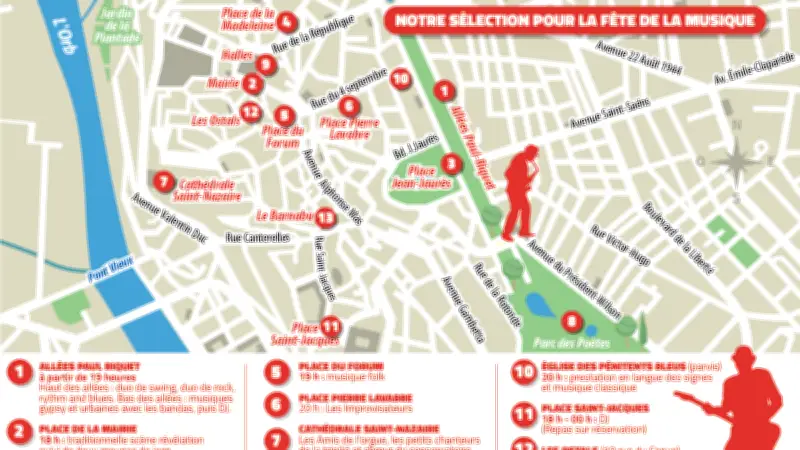 Fête de la musique à Béziers : guide complet pour une soirée vibrante