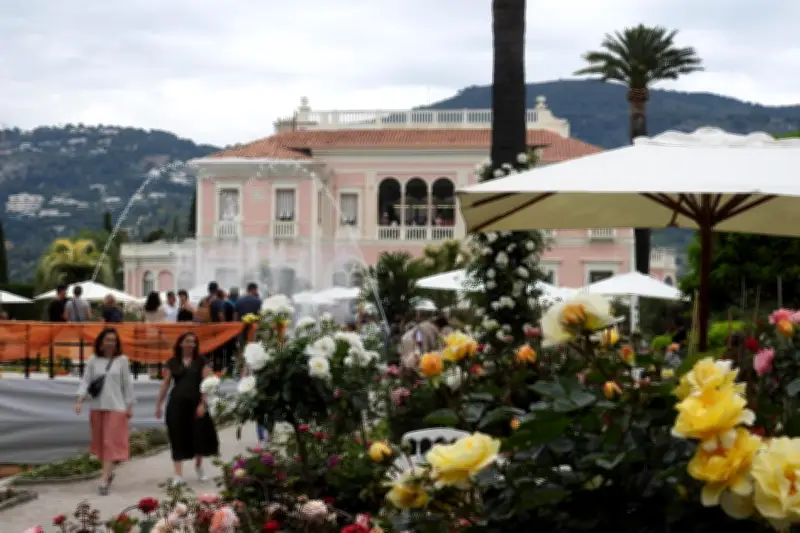 Fête des roses à la villa Ephrussi de Rothschild ce week-end