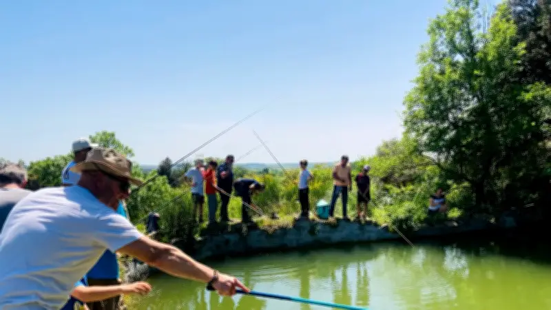 Fête du 1er mai à Neffiès : pêche aux truites et repas partagé au moulin