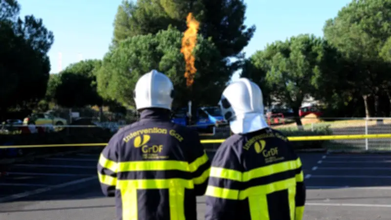 Fuite de gaz après un accrochage de borne : 60 résidents confinés dans une maison de retraite à Beauvoisin