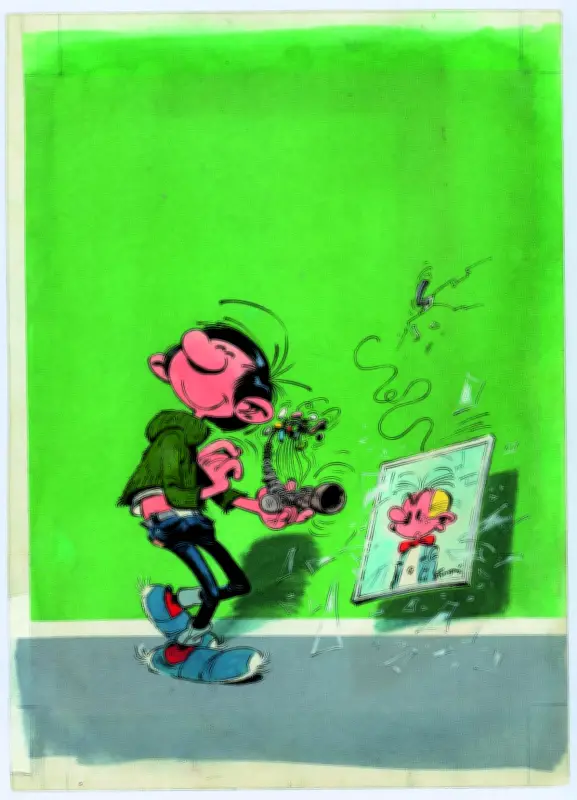 Gaston Lagaffe revient avec un nouvel album BD signé Trondheim et Delaf
