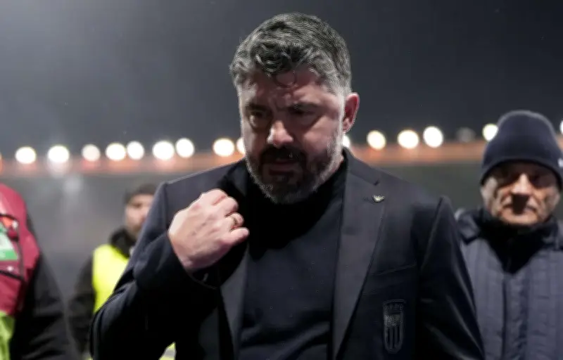 Gattuso quitte la Nazionale après l'échec historique de l'Italie en barrages